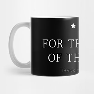 For The Honor Of Veterans - For The Land Of The Free - Veterans Gift Mug